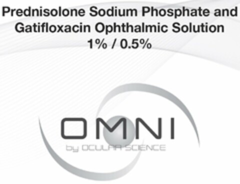 PREDNISOLONE SODIUM PHOSPHATE AND GATIFLOXACIN OPHTHALMIC SOLUTION 1% / 0.5% OMNI BY OCULAR SCIENCE Logo (USPTO, 05/04/2017)