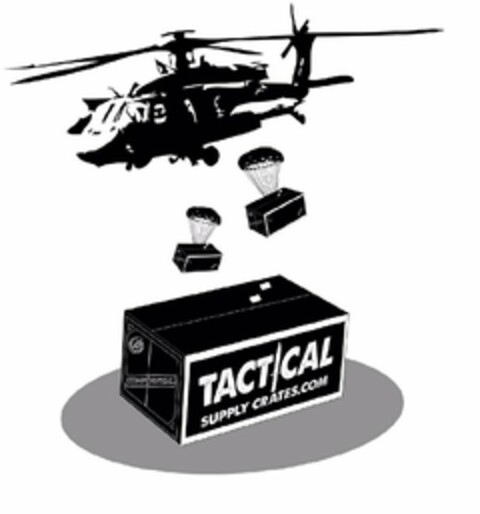 TACTICALSUPPLYCRATES.COM Logo (USPTO, 31.05.2017)