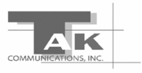 TAK COMMUNICATIONS, INC. Logo (USPTO, 21.09.2017)