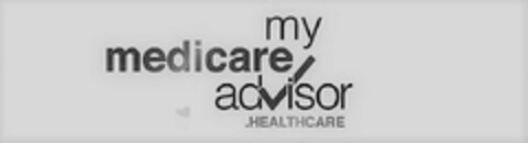MY MEDICARE ADVISOR HEALTHCARE Logo (USPTO, 06.04.2018)