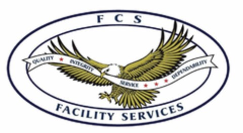 FCS FACILITY SERVICES QUALITY INTEGRITYSERVICE DEPENDABILITY Logo (USPTO, 11.04.2018)