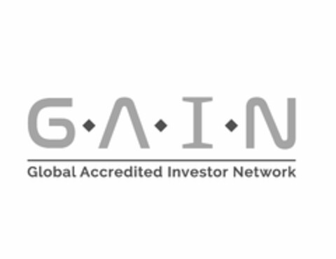 G A I N GLOBAL ACCREDITED INVESTOR NETWORK Logo (USPTO, 23.07.2018)