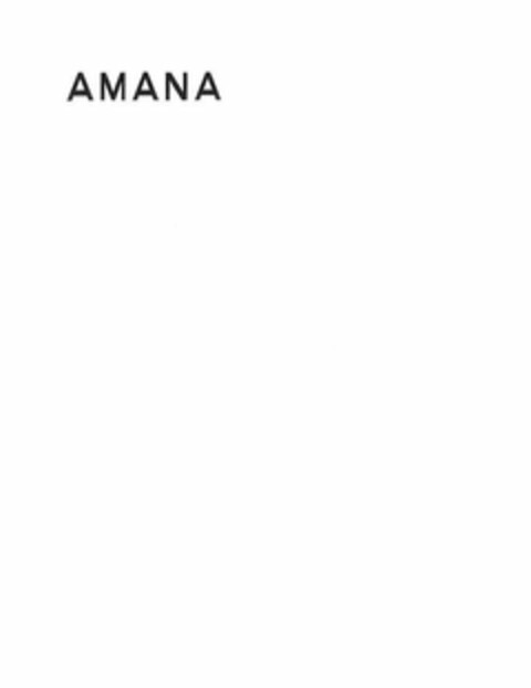 AMANA Logo (USPTO, 31.07.2018)