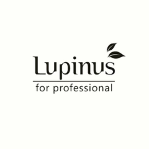LUPINUS FOR PROFESSIONAL Logo (USPTO, 14.08.2018)