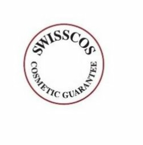 SWISSCOS COSMETIC GUARANTEE Logo (USPTO, 23.10.2018)