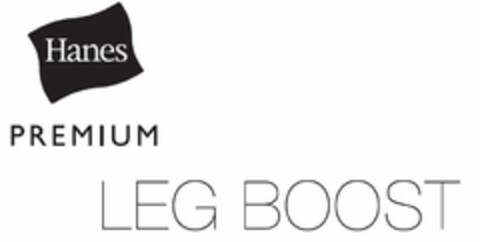 HANES PREMIUM LEG BOOST Logo (USPTO, 06.12.2018)