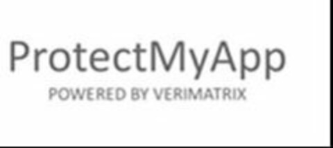 PROTECTMYAPP POWERED BY VERIMATRIX Logo (USPTO, 03/11/2019)