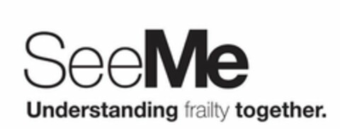 SEEME UNDERSTANDING FRAILTY TOGETHER. Logo (USPTO, 31.05.2019)