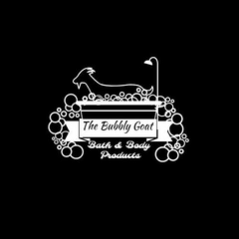 THE BUBBLY GOAT BATH & BODY PRODUCTS Logo (USPTO, 20.06.2019)