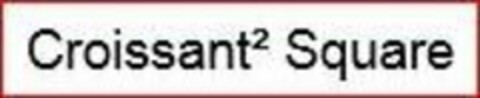 CROISSANT² SQUARE Logo (USPTO, 25.07.2019)