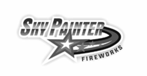 SKY PAINTER FIREWORKS Logo (USPTO, 08/16/2019)