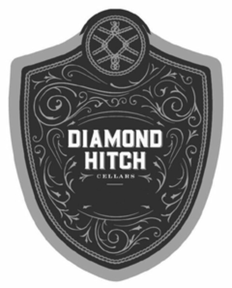 DIAMOND HITCH CELLARS Logo (USPTO, 06.09.2019)