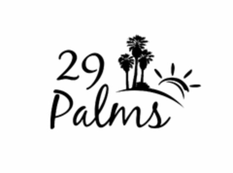 29 PALMS Logo (USPTO, 12.09.2019)
