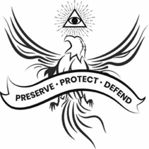 PRESERVE · PROTECT · DEFEND Logo (USPTO, 09/13/2019)