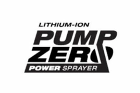 LITHIUM-ION PUMP ZERO POWER SPRAYER Logo (USPTO, 10/29/2019)