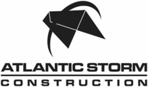 ATLANTIC STORM CONSTRUCTION Logo (USPTO, 03/23/2020)