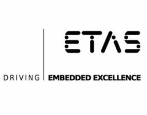 ETAS DRIVING EMBEDDED EXCELLENCE Logo (USPTO, 05/26/2020)