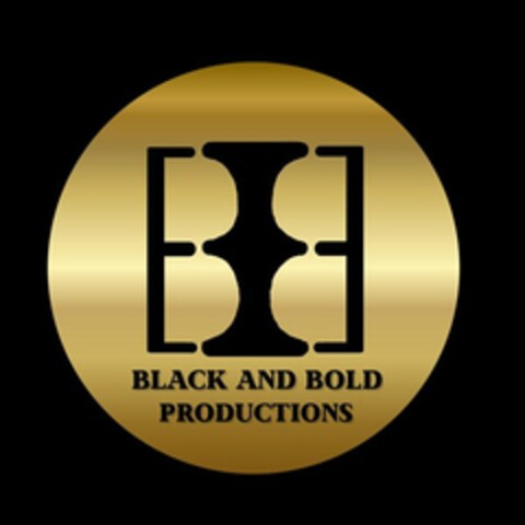 BLACK AND BOLD PRODUCTIONS Logo (USPTO, 09.07.2020)