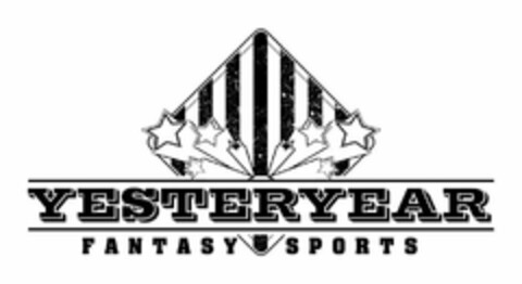 YESTERYEAR FANTASY SPORTS Logo (USPTO, 07.08.2009)