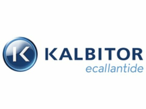 K KALBITOR ECALLANTIDE Logo (USPTO, 19.09.2009)