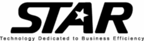 STAR TECHNOLOGY DEDICATED TO BUSINESS EFFICIENCY Logo (USPTO, 17.06.2010)