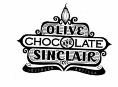 OLIVE AND SINCLAIR CHOCOLATE CO. SOUTHERN ARTISAN Logo (USPTO, 07/09/2010)