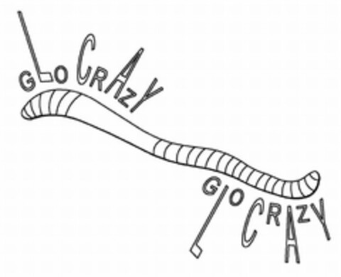 GLO CRAZY GLO CRAZY Logo (USPTO, 26.07.2010)