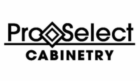 PRO SELECT CABINETRY Logo (USPTO, 20.10.2010)