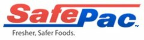 SAFE PAC FRESHER, SAFER FOODS. Logo (USPTO, 15.11.2010)