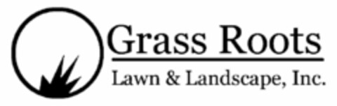 GRASS ROOTS LAWN & LANDSCAPE, INC. Logo (USPTO, 05/24/2011)