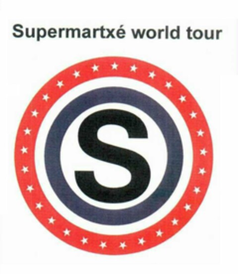 S SUPERMARTX? WORLD TOUR Logo (USPTO, 09.06.2011)