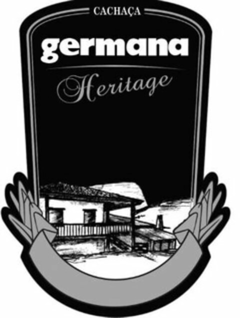 CACHACA GERMANA HERITAGE Logo (USPTO, 19.07.2011)