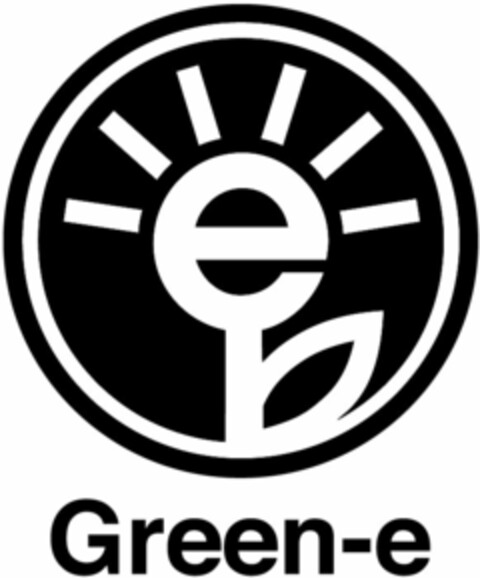 E GREEN-E Logo (USPTO, 02.09.2011)