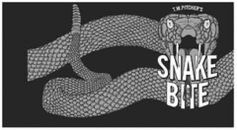 T.W. PITCHERS' SNAKE BITE Logo (USPTO, 20.12.2011)