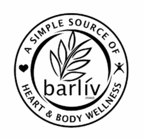 A SIMPLE SOURCE OF HEART & BODY WELLNESS BARLIV BRAND Logo (USPTO, 28.12.2011)