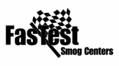 FASTEST SMOG CENTERS Logo (USPTO, 02/06/2012)