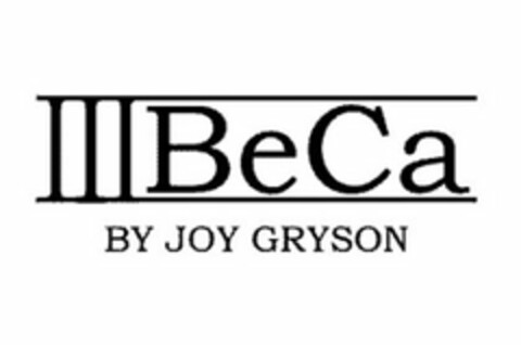 IIIBECA BY JOY GRYSON Logo (USPTO, 03/02/2012)