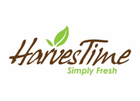 HARVESTIME SIMPLY FRESH Logo (USPTO, 31.10.2012)