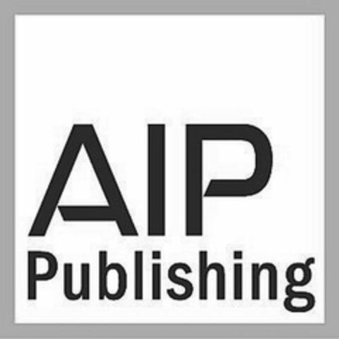 AIP PUBLISHING Logo (USPTO, 07/24/2013)