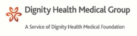DIGNITY HEALTH MEDICAL GROUP A SERVICE OF DIGNITY HEALTH MEDICAL FOUNDATION & STAR DESIGN Logo (USPTO, 10/04/2013)