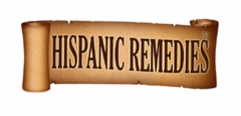 HISPANIC REMEDIES Logo (USPTO, 01.05.2014)