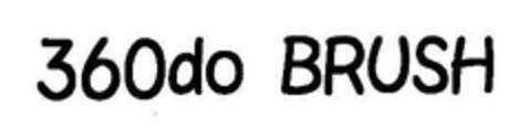 360DO BRUSH Logo (USPTO, 06/11/2014)