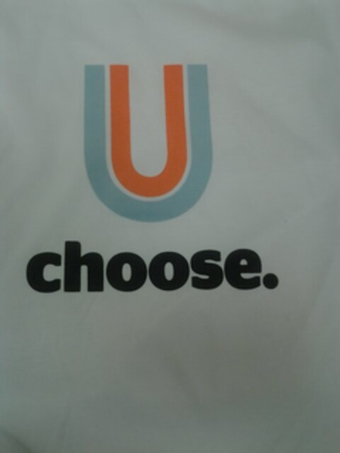 U CHOOSE. Logo (USPTO, 11.07.2014)