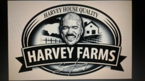 HARVEY FARMS HARVEY HOUSE QUALITY STEVE HARVEY Logo (USPTO, 10.03.2015)