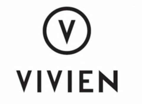 V VIVIEN Logo (USPTO, 11.09.2015)