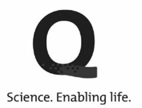 Q SCIENCE. ENABLING LIFE. Logo (USPTO, 16.09.2015)