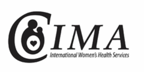 CIMA INTERNATIONAL WOMEN'S HEALTH SERVICES Logo (USPTO, 22.01.2016)