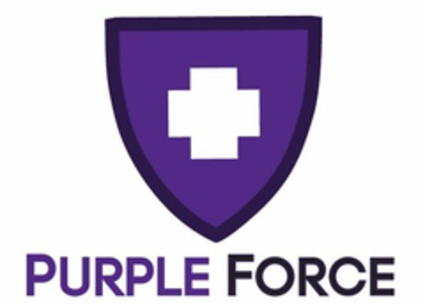 PURPLE FORCE Logo (USPTO, 02/24/2016)