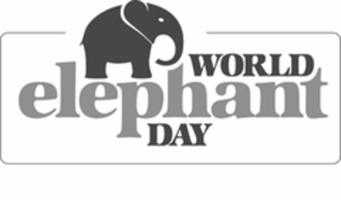 WORLD ELEPHANT DAY Logo (USPTO, 10.03.2016)