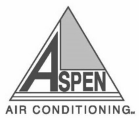 ASPEN AIR CONDITIONING Logo (USPTO, 04.05.2016)